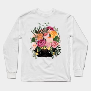 Blossom Pug Long Sleeve T-Shirt